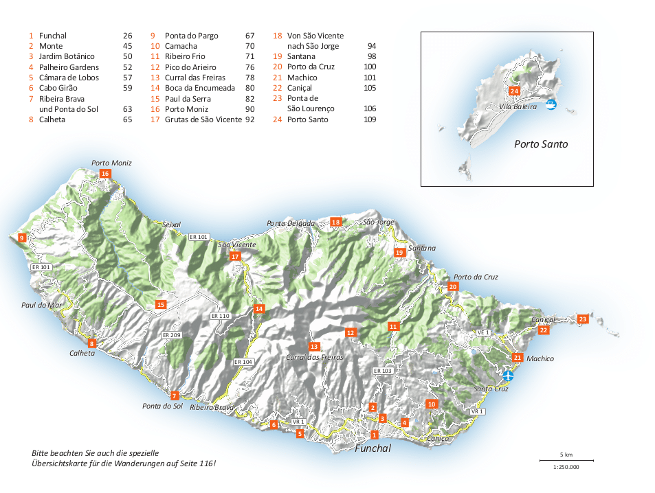 Mapas para guías turísticas