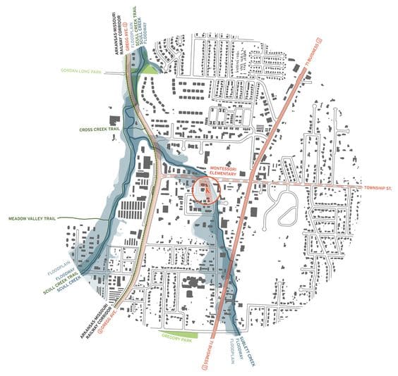 carte pour l'analyse du site