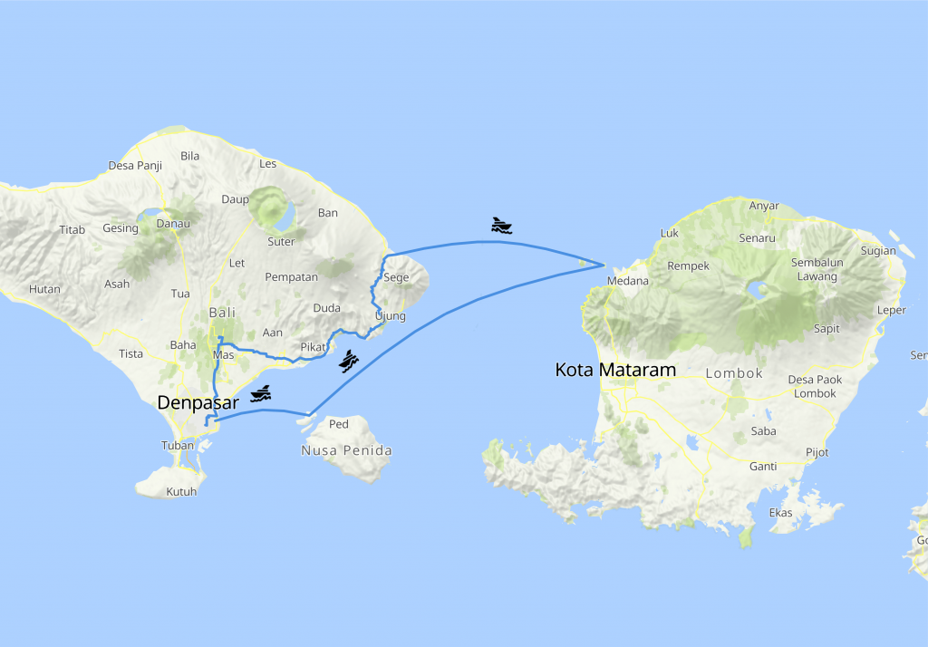 Mappa di viaggio per album fotografico